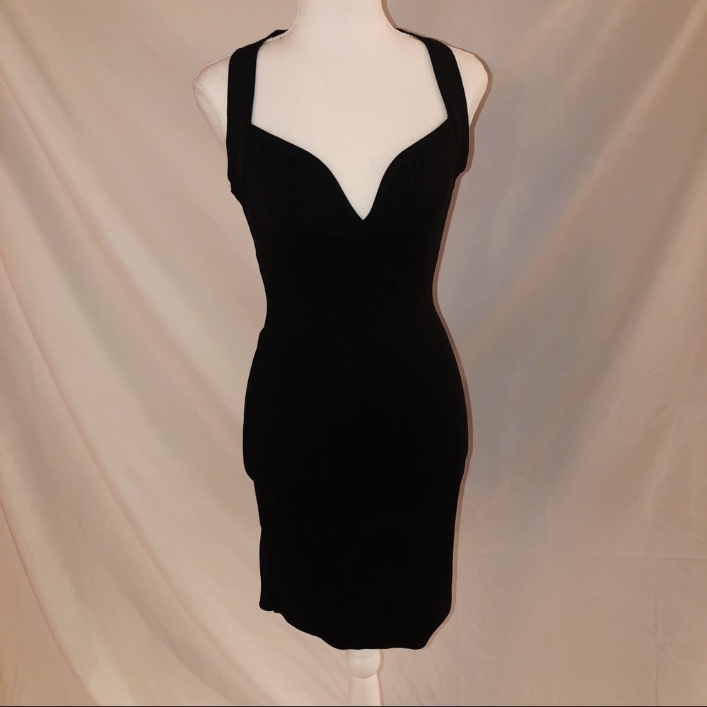 FLASH SALE  Braided Back Sweetheart Bandage Dress - Picture 5 of 5